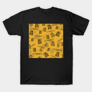 Daleks - Yellow T-Shirt